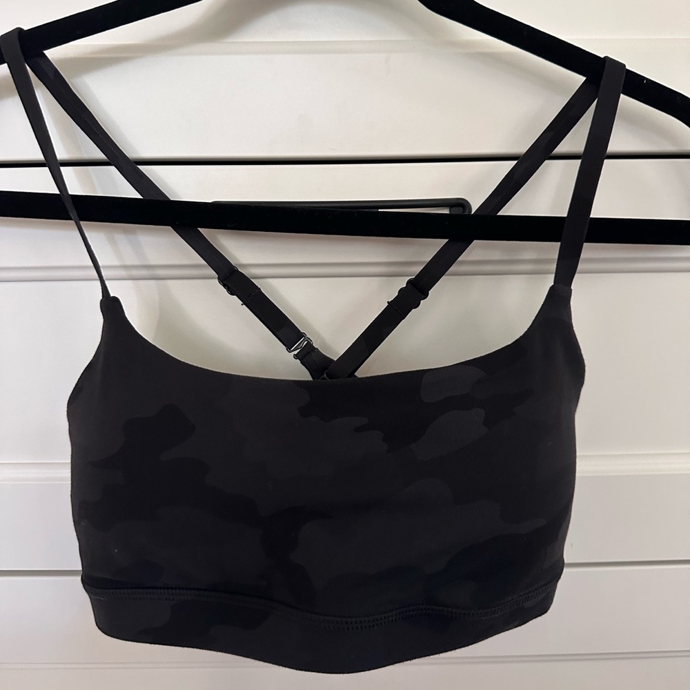 CRZ YOGA Sports Bra Camouflage Size S